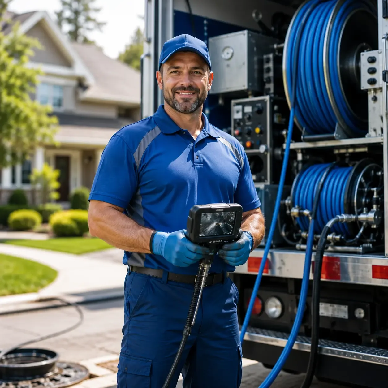 Local outdoor drain cleaning specialists in King William, VA